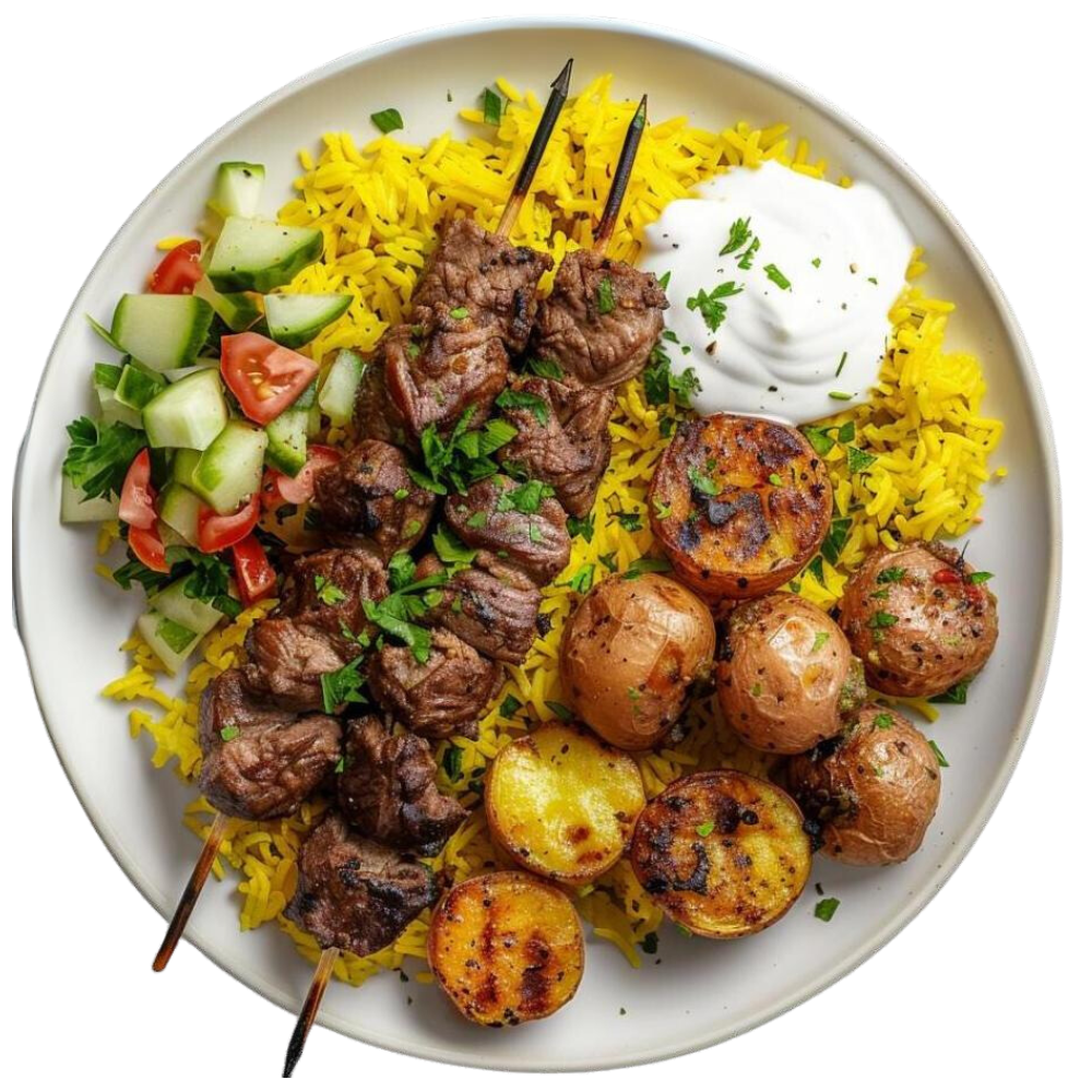 Lamb Kebab Plate