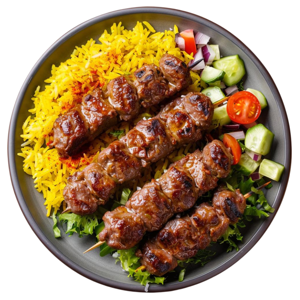 Adana Spicy Kebab Plate