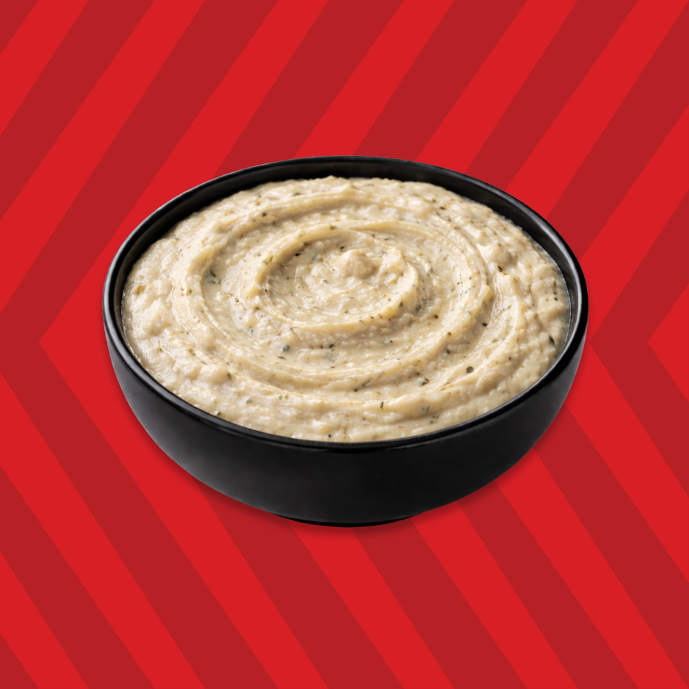 Baba ghanoush dip in a bowl
